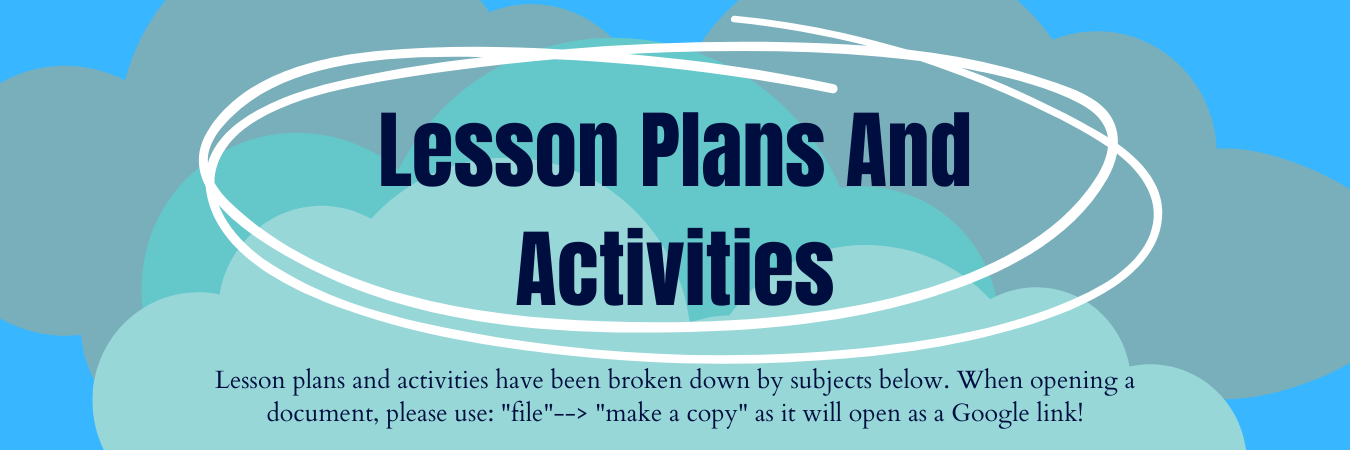 Lesson Plans and Activities 